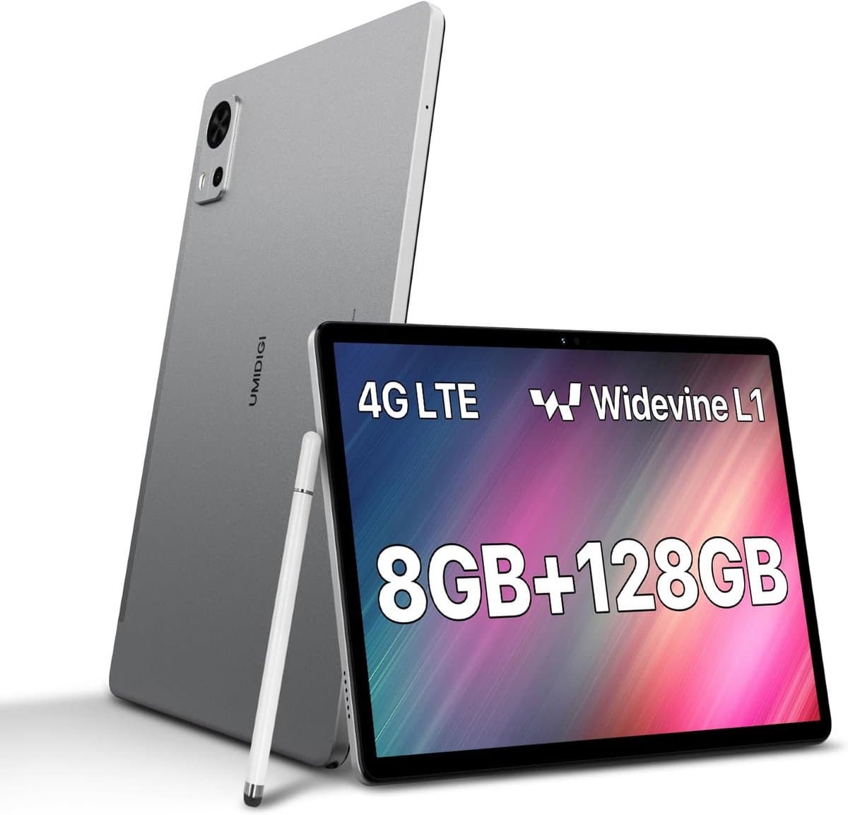10.1 Inch Android Tablet met 4G LTE, 128GB Opslag en HD Streaming