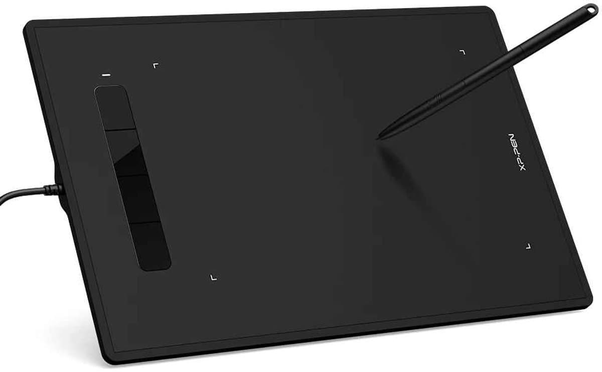 De Warenloods - Grafische Tablet - Paper Tablet - Digital Notepad - Voor Windows Mac en Android - Voor Kunstenaars, Ontwerpers en Professionals - 21,2 × 13,5 cm