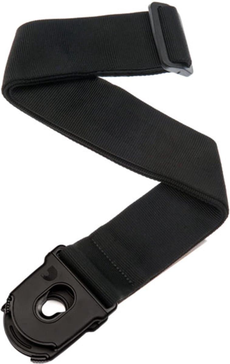 D'Addario 50PLA05 Planet Lock Gitaarband Zwart
