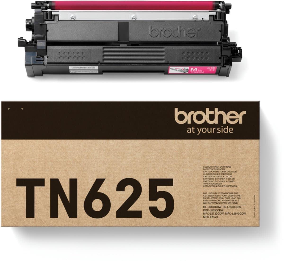 Brother TN-625M tonercartridge 1 stuk(s) Origineel Magenta