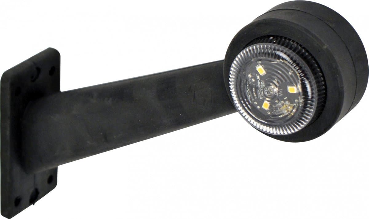 Carpoint Breedtelicht 10-30V Links 200mm - Rood/wit