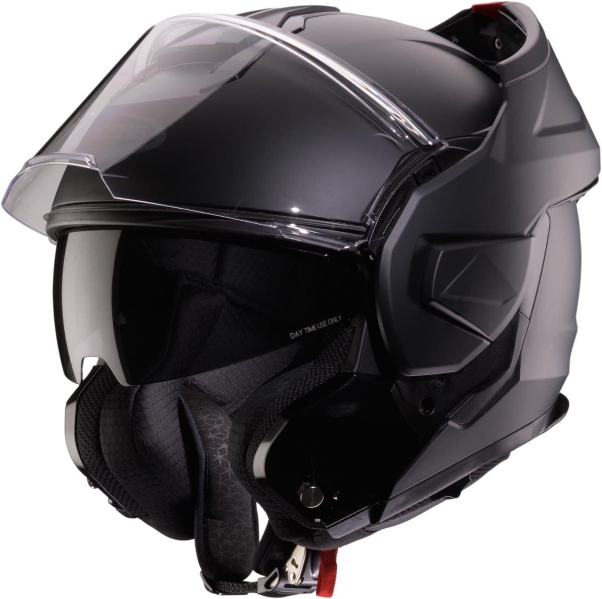 Caberg Trip - Reverse motor helm - Modulaire helm - Systeemhelm - Maat XL - Mat Zwart - met ingebouwd zonnevizier - ECE 22.06 gekeurd