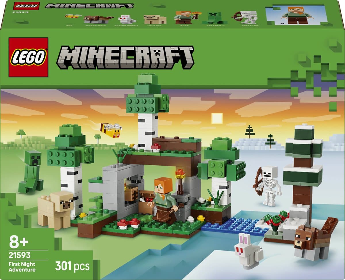 LEGO® Minecraft® Het avontuur van de eerste nacht bouwspeelgoed 21593
