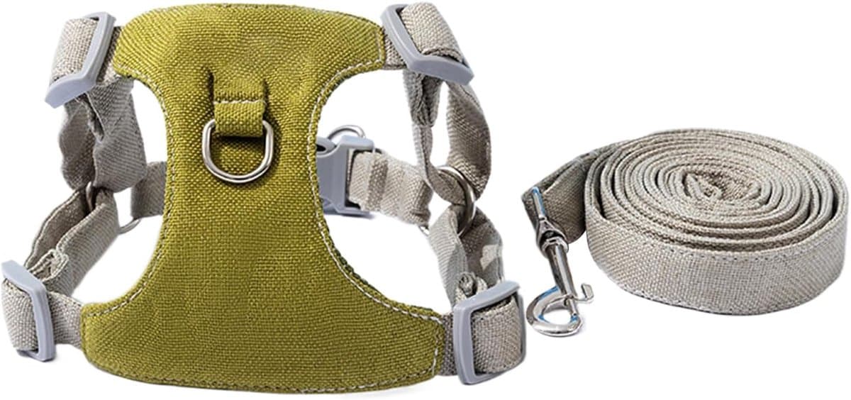 Hondenharnas Anti-trek - Veilig Vest - Comfortabel Wandelen - Verstelbaar Ademend - Maat L - Zwart