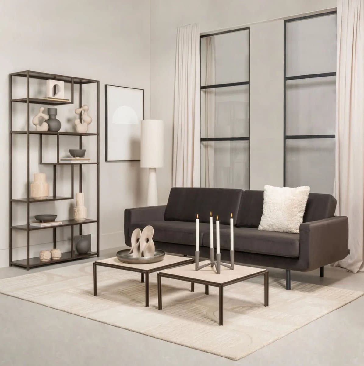 LifeStyle Arizona Shelf Bronze W100/D35/H213
