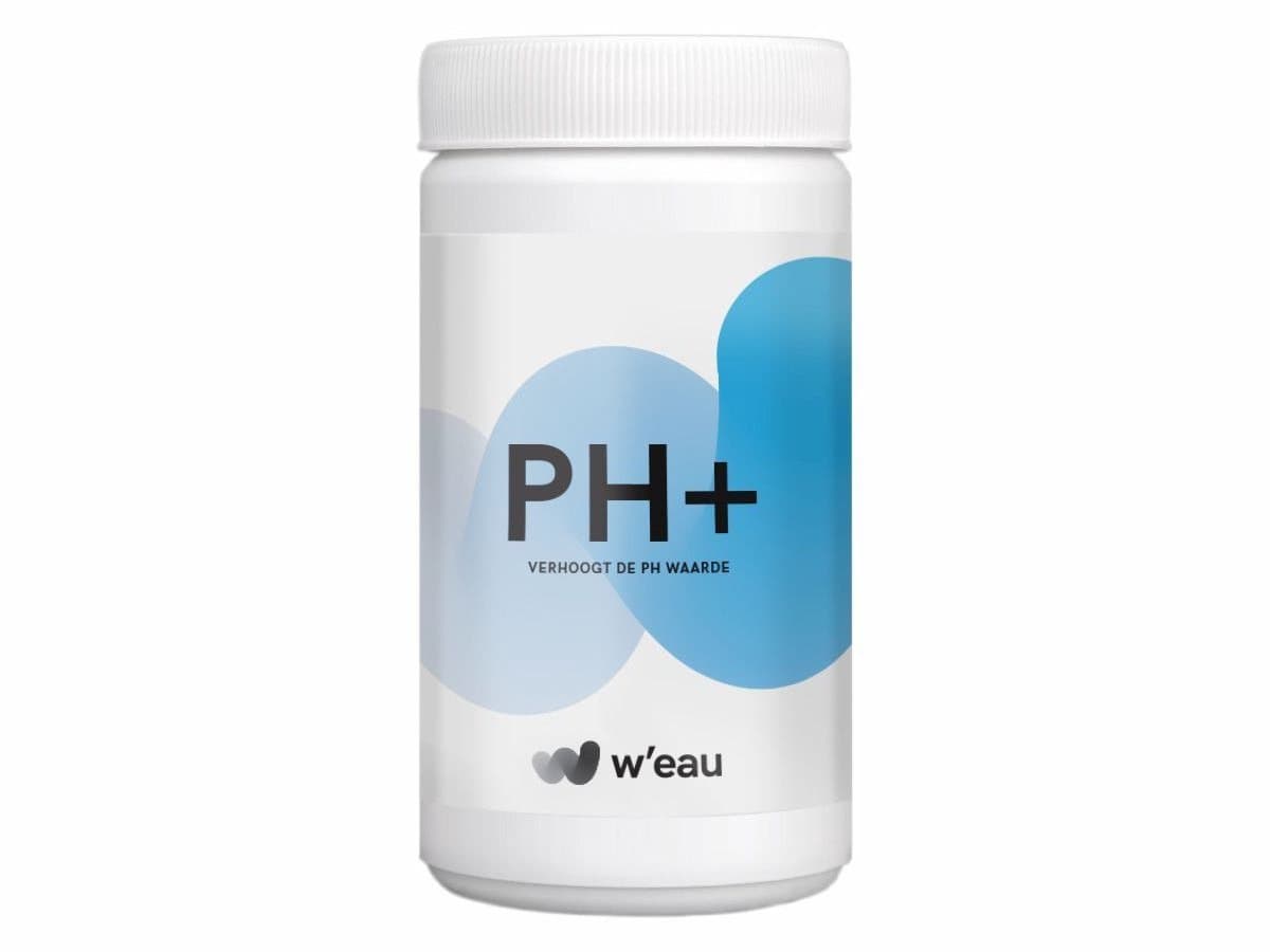 W'eau pH plus poeder voor zwembaden en spa