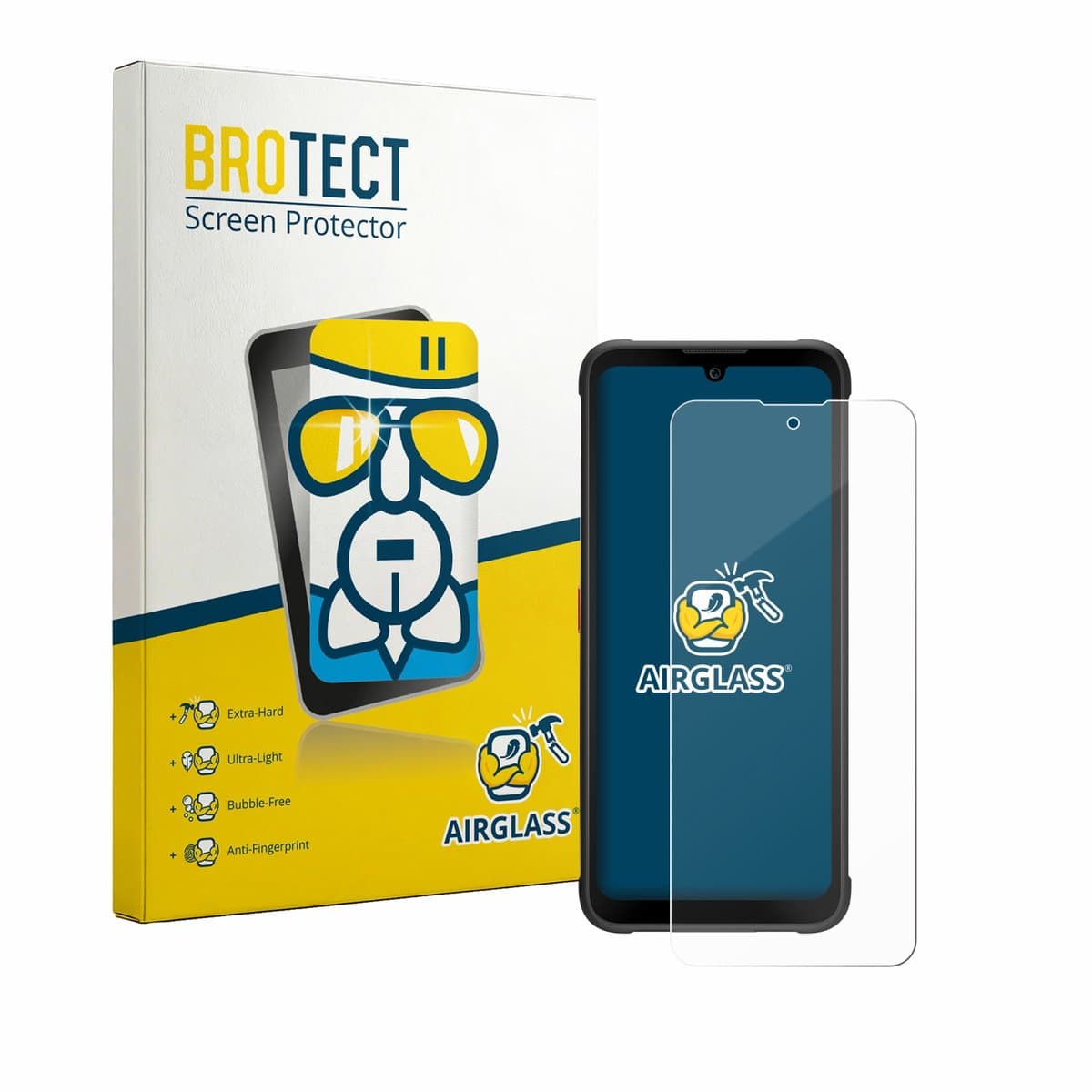 Screenprotector voor Fossibot F112 Pro 5G Beschermglas transparant