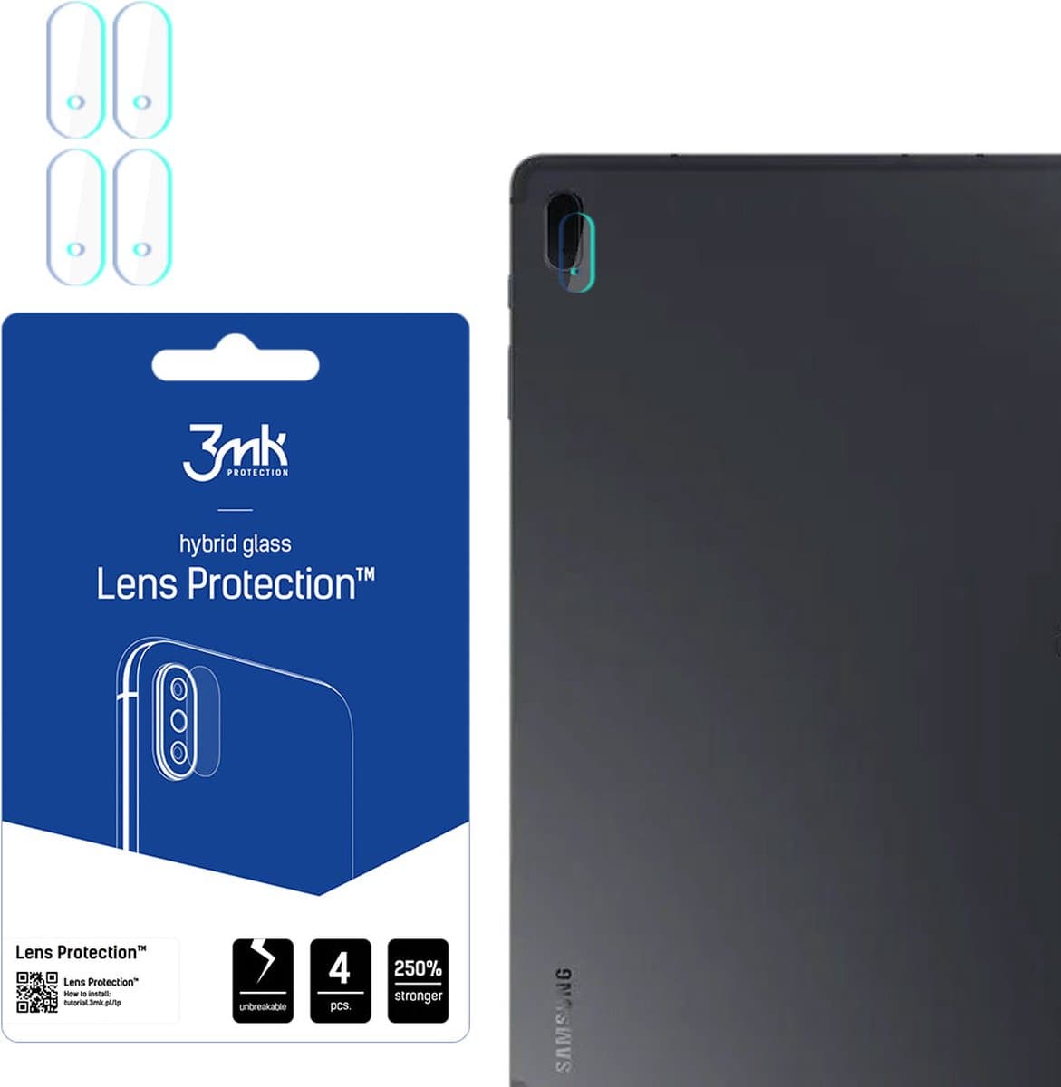 Samsung Galaxy Tab S7 FE - 3mk Lens Protection