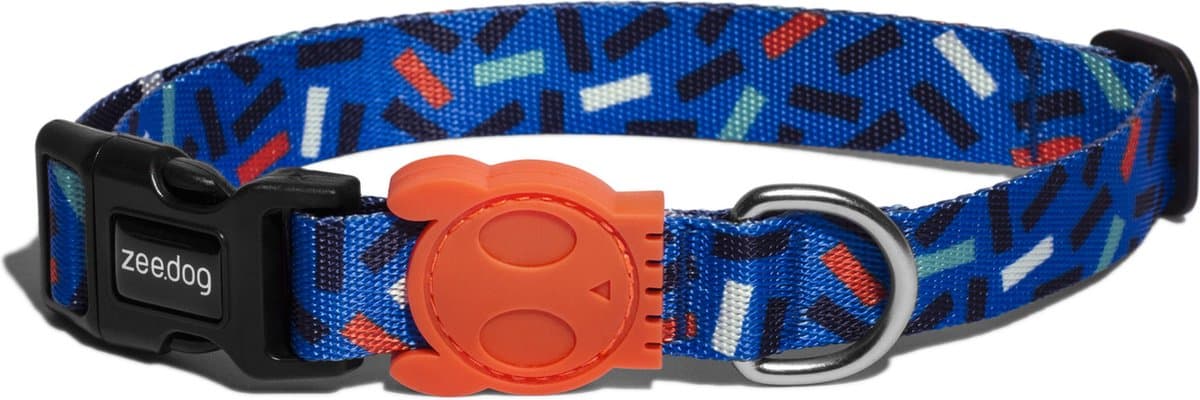 Zee.Dog Atlanta Halsband Multi-Color - Hondenhalsband - L