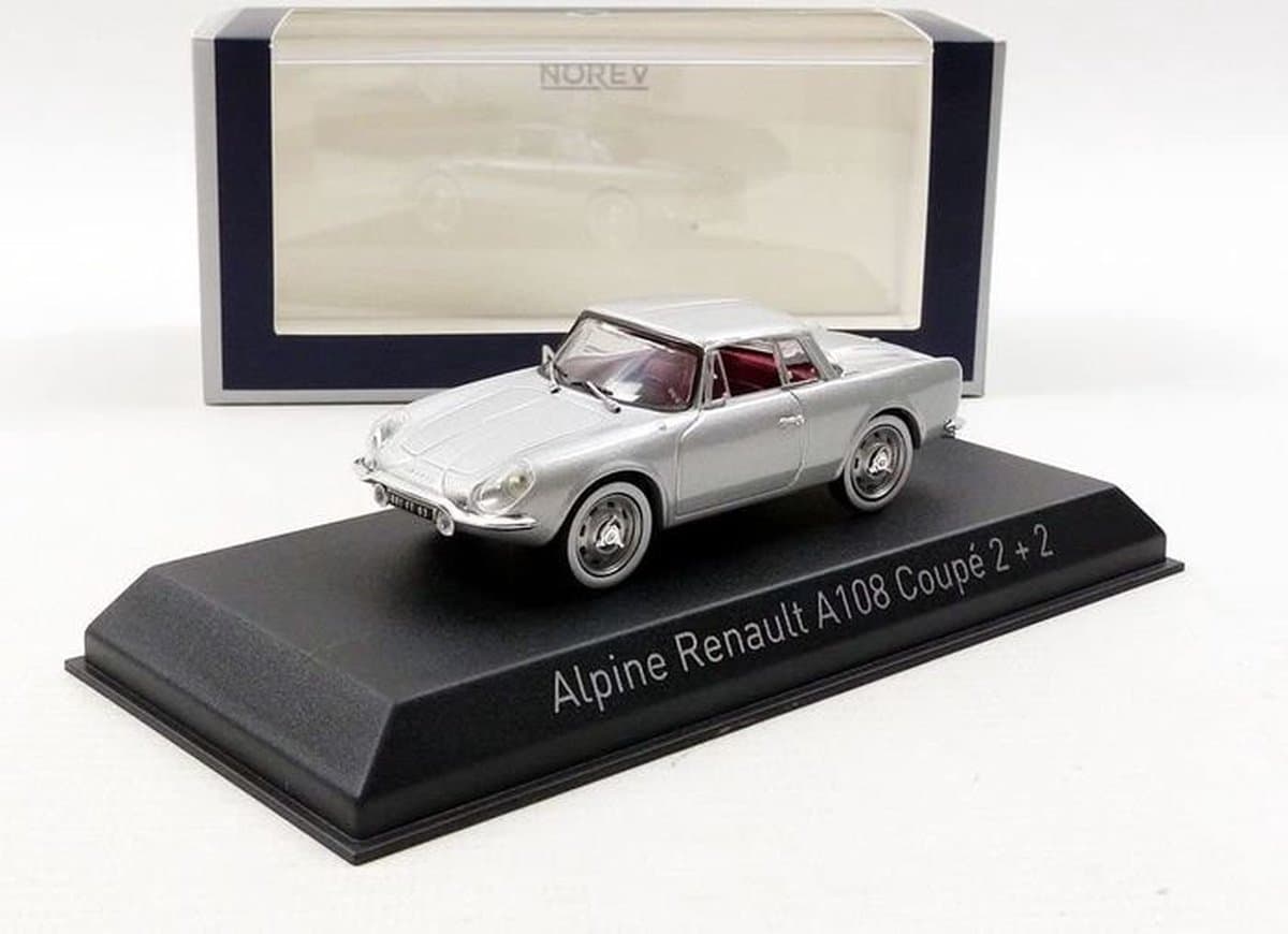 Alpine Renault A108 Coupé 2+2 1961 - 1:43 - Norev