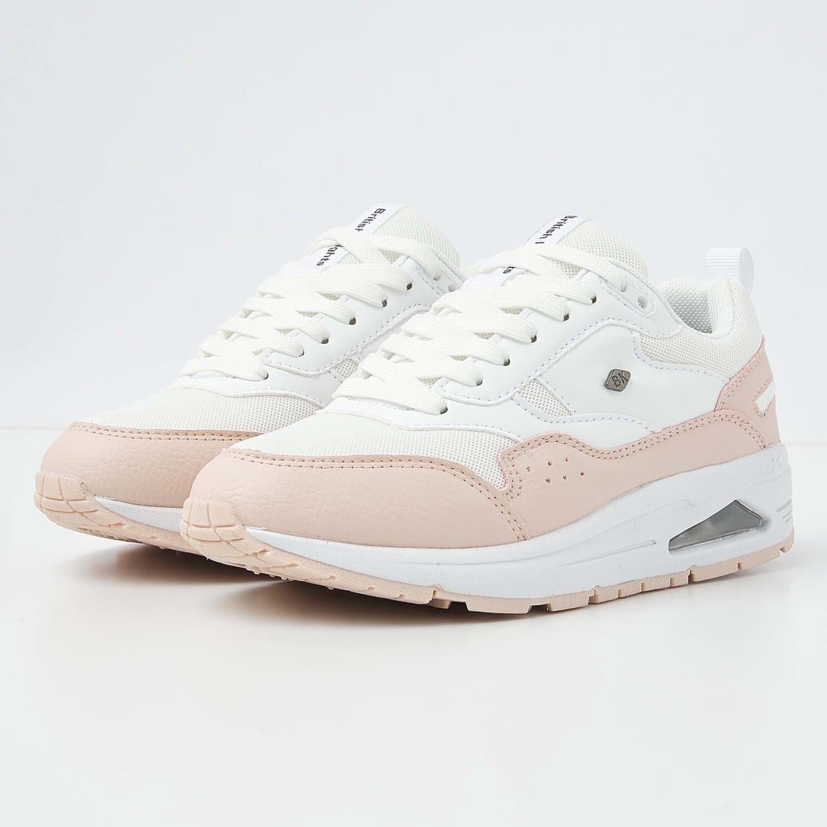 British Knights - Lennox Dames Sneakers Laag - Maat 37 - Wit - Vrouwen Schoenen