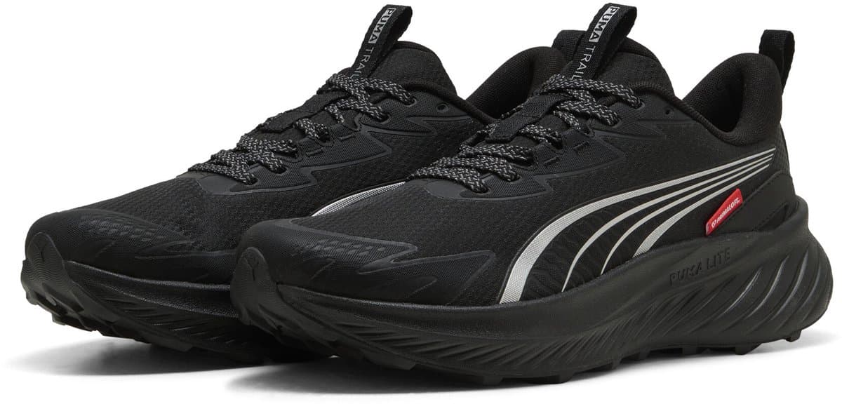 PUMA Pounce Lite 2 Trail PRIMALOFT Unisex Sportschoenen - Puma Black-Puma Silver