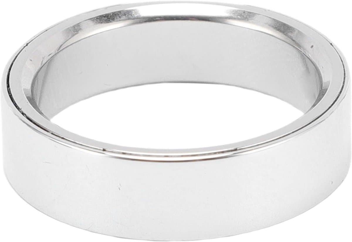 Smart Ring Fitness Tracker - Draagbare Slimme Ring - Activiteiten Monitoren - Roestvrijstalen Behuizing - ID 181 mm - Zilver