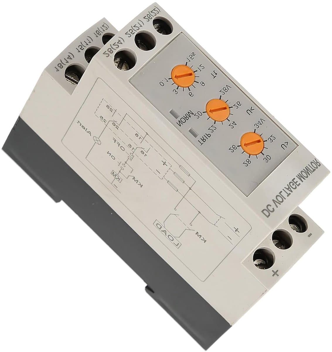 Overvoltage en Undervoltage Beveiligingsrelais voor DC24V Monitoring en Bescherming
