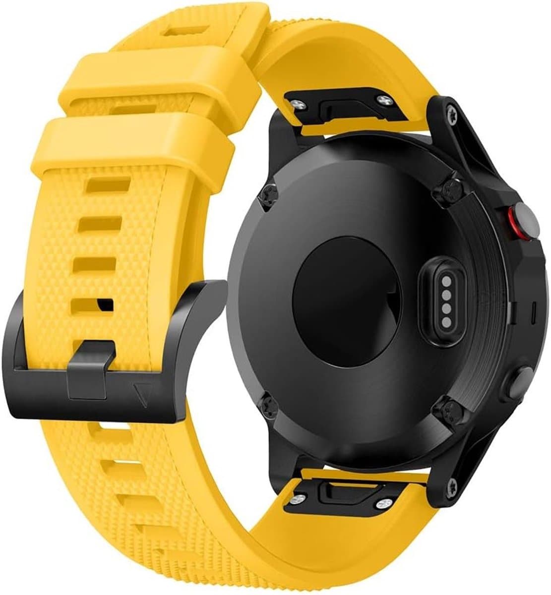Silicone Sport Armband voor Garmin Horloges, 22mm Vervangband voor Fenix 7, Descent G1 en Forerunner 945 met Snelle Bevestiging