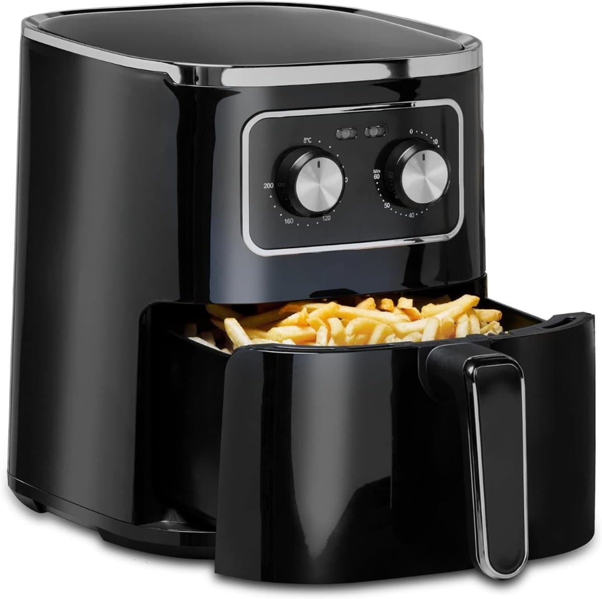 RVV® Heteluchtoven - Oven - Airfryer Oven - 23 Liter - Zwart - 27cm x 33cm x 30cm