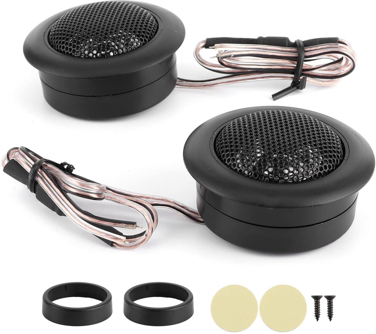 ONF3 - Auto Luidsprekers - High-Power Tweeters - Universeel Formaat - Kleine Audio Luidsprekers - 120W Geluidskwaliteit - Geschikt voor Meeste A...
