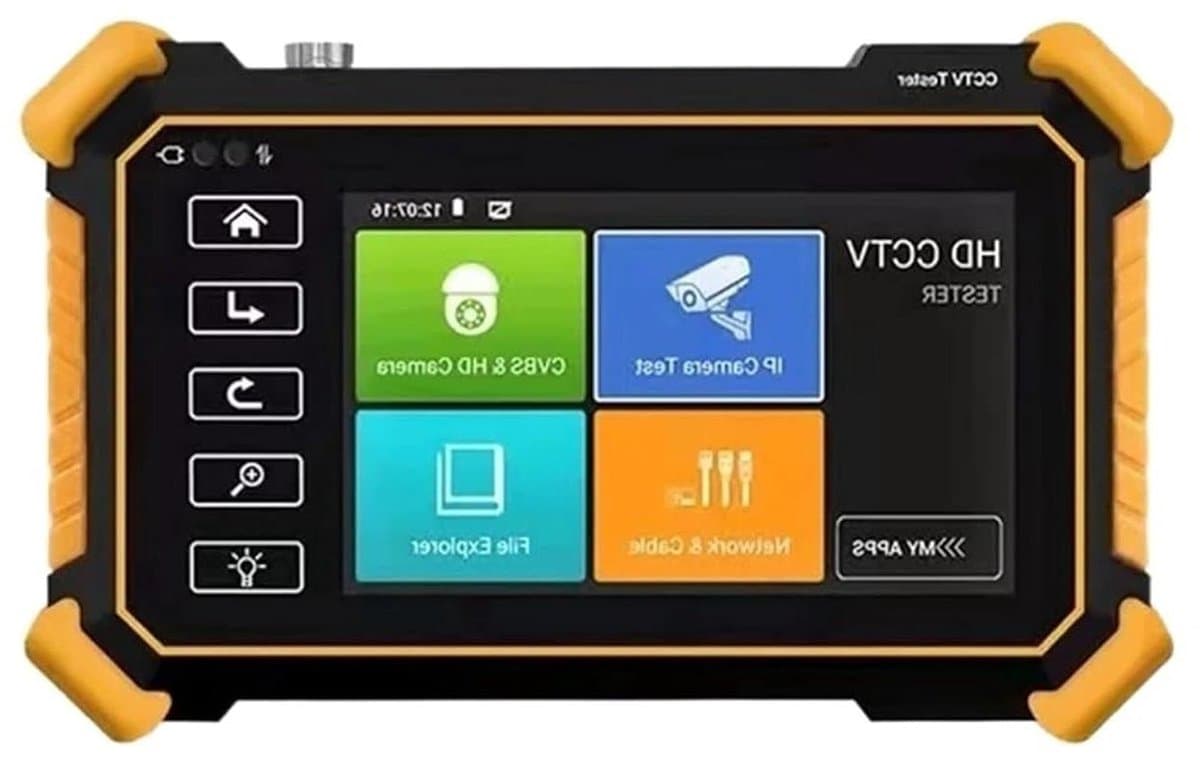 CCTV Tester - IP Camera Monitor - Netwerk Testen - 8K H.265 Weergave - 4 Inch Touchscreen - One Color