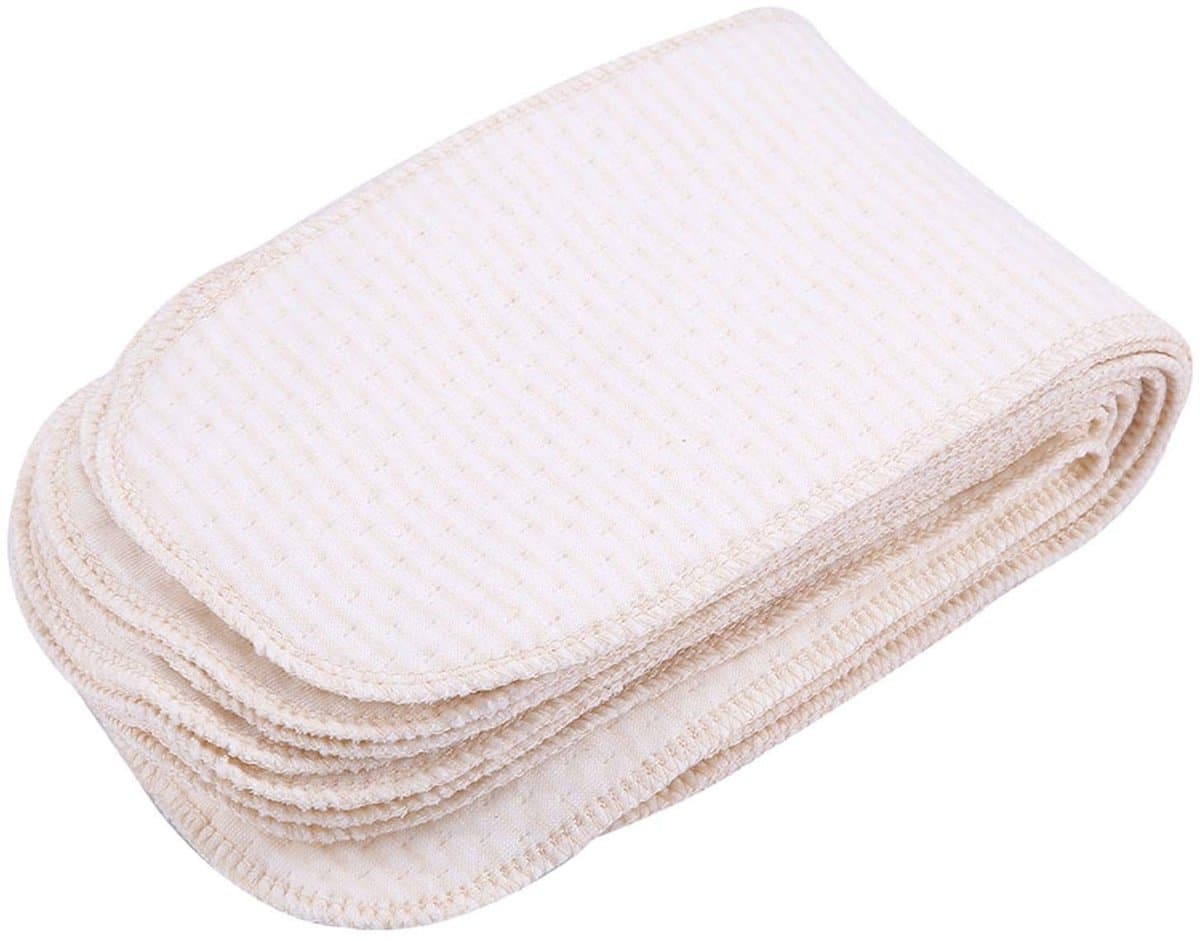 Dailygoods- Stoffen Luiers 10-delig - Katoen - Ademend - Zacht - Herbruikbaar - Goede Wateropname