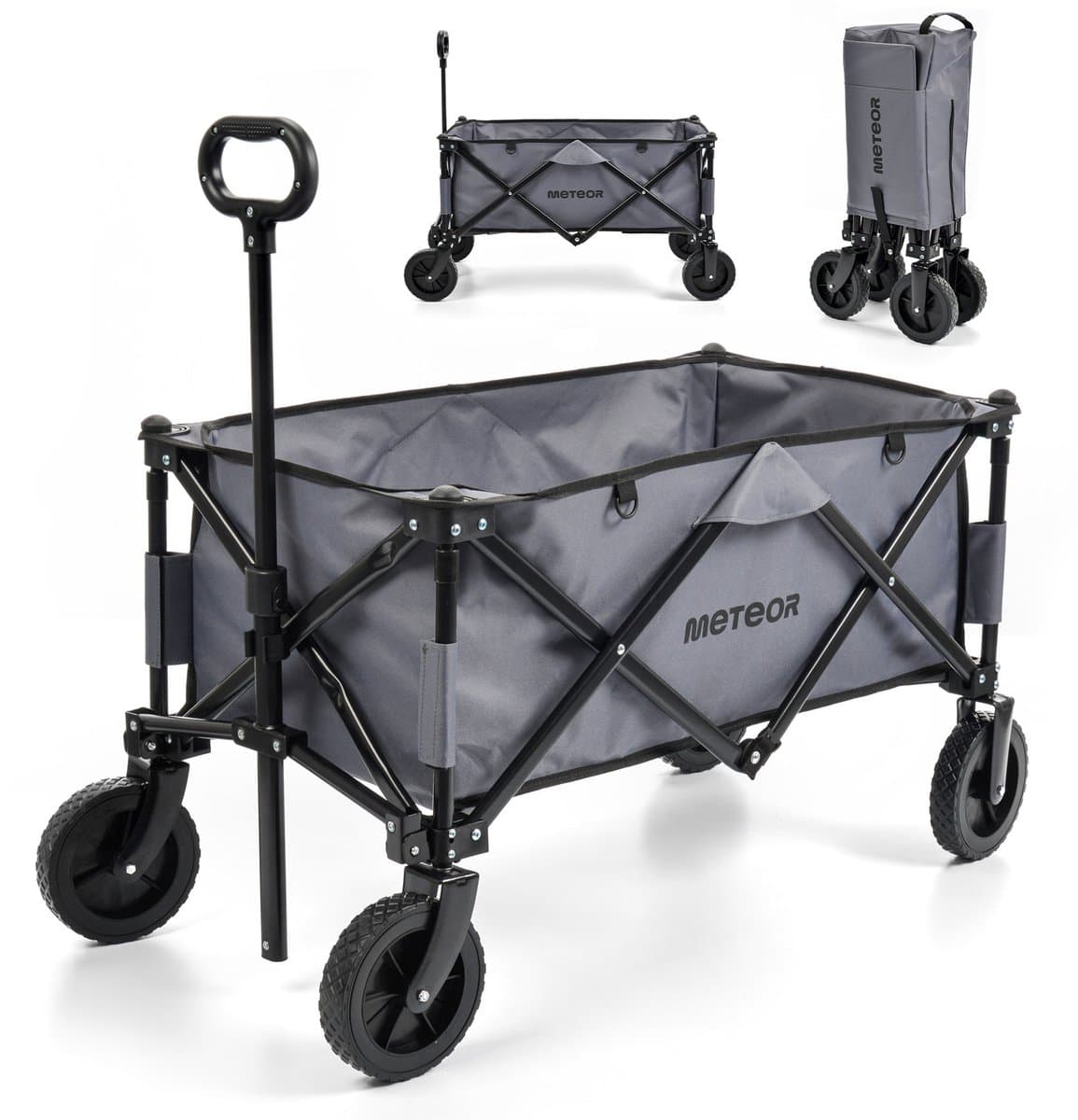Meteor Model X-300 - Vouwtransportwagen - Grijs