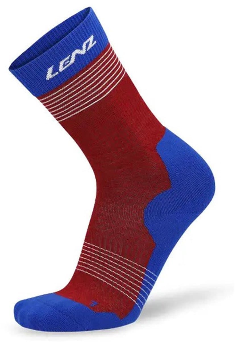 Lenz Think About Merino Nordic 2 Lange Sokken Rood EU 39-41 Man,Vrouw