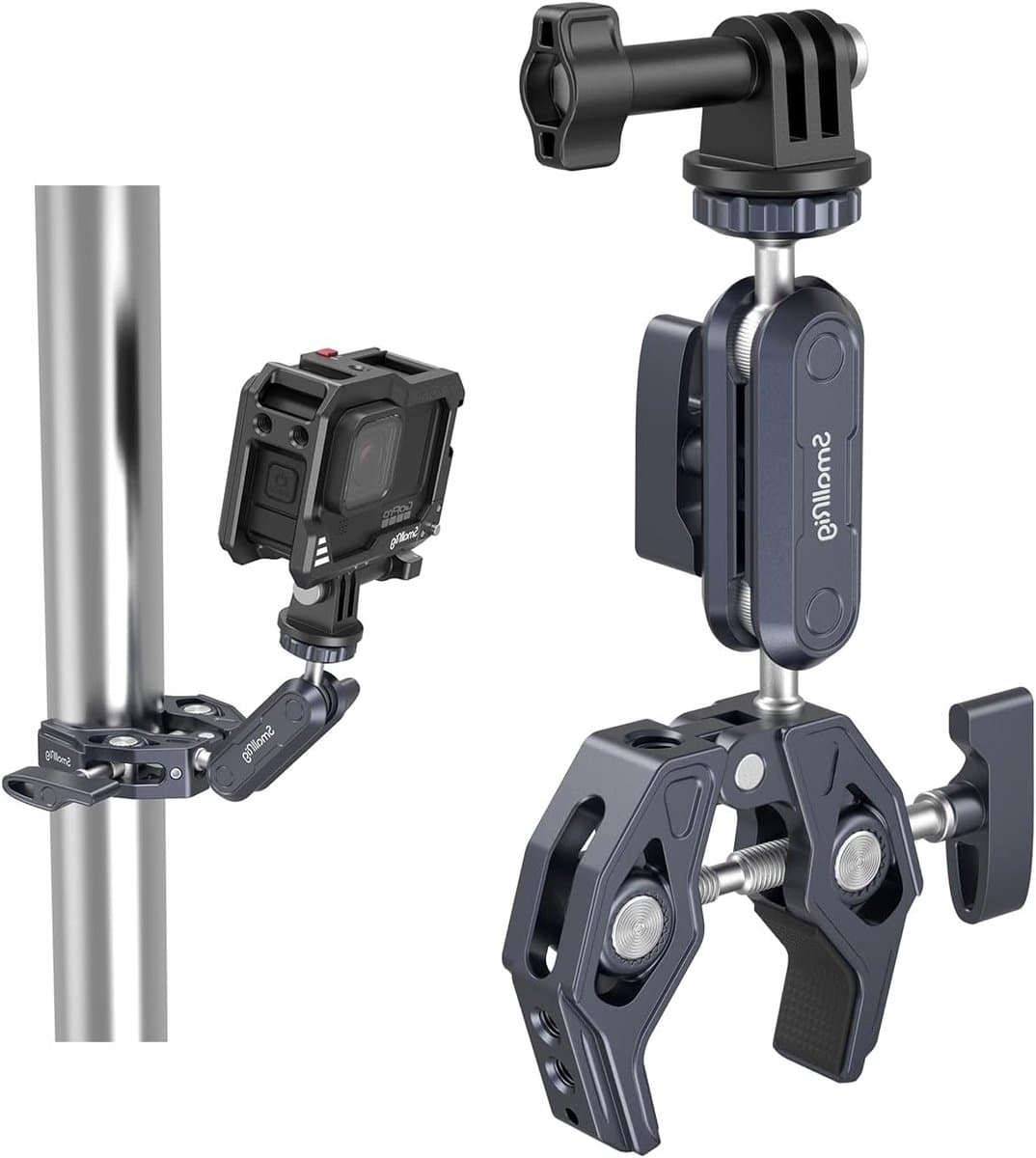 Super Clamp met Balhoofd en Magische Arm voor Camera's, Monitoren en LED Verlichting - 3757B