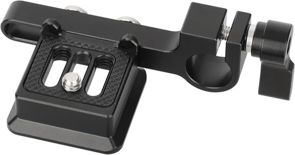 Snelwisselplaat compatibel met 15 mm Arca-Type stangklem voor spiegelloze camera's