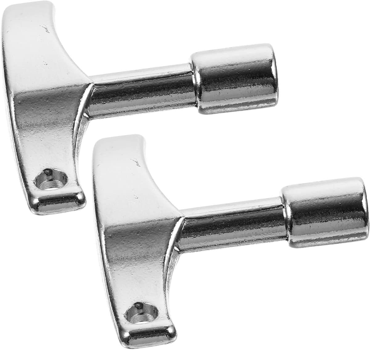 Drum Sleutel - Tuning Sleutel - Drum Stemmen - Universeel Metalen - 2 Stuks - Zilver