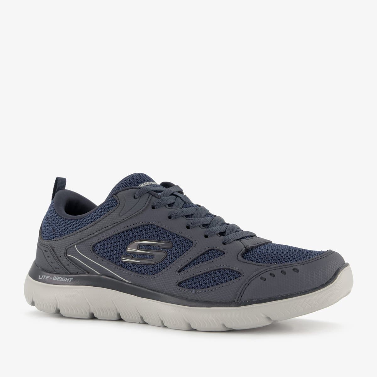 Skechers Summits South Rim heren sneakers blauw