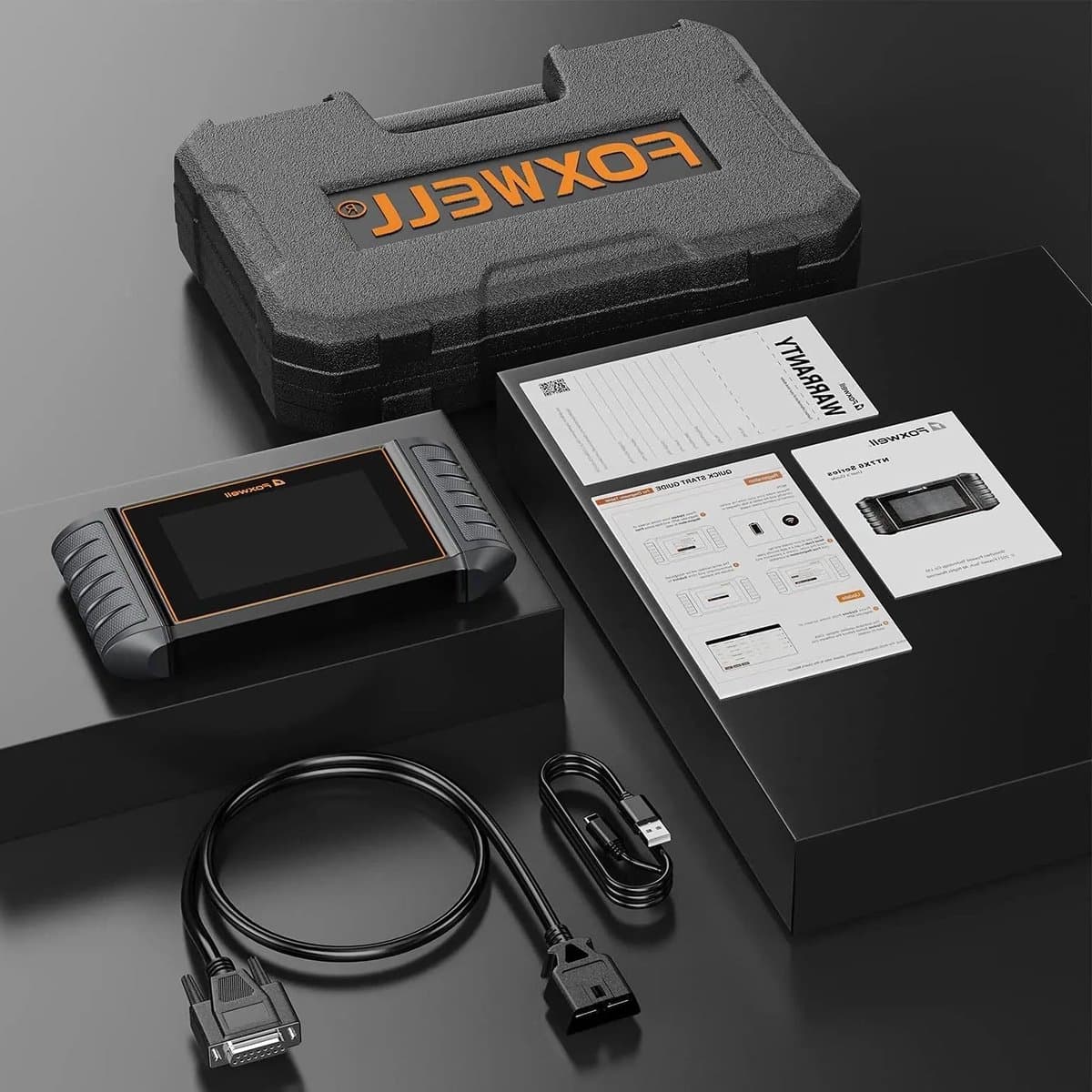 OBD2 Auto Scanner – Diagnose Scanner – Foutcode Reader – Motor Scanner – ABS Scanner – Touchscreen 5,5 Inch – Wifi Updates