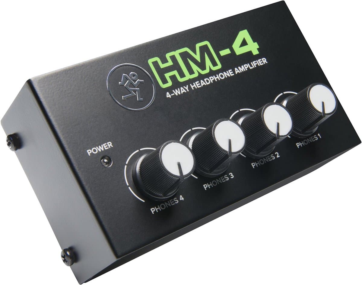 Mackie HM-4 Koptelefoonversterker – Zwart
