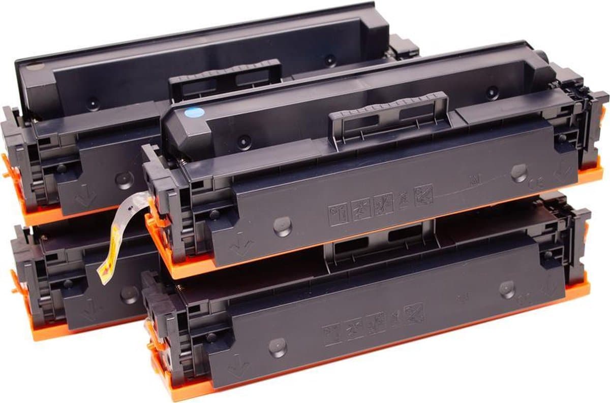 Set 4x ABC huismerk toner geschikt voor HP 415A (MET CHIP) voor HP Color Laserjet Pro M454 Series M454dn M454dw MFP M479 M479dw M479fdn M479fdw M479fnw
