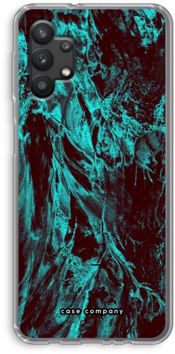 Case Company® - Hoesje geschikt voor Samsung Galaxy A32 5G hoesje - Ice Age - Soft Cover Telefoonhoesje - Bescherming aan alle Kanten en Schermrand