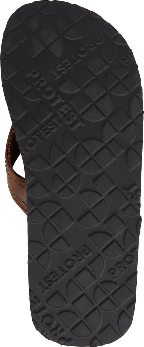 Protest PRTRhossi – Slippers Heren – Kunstleer – Bruin