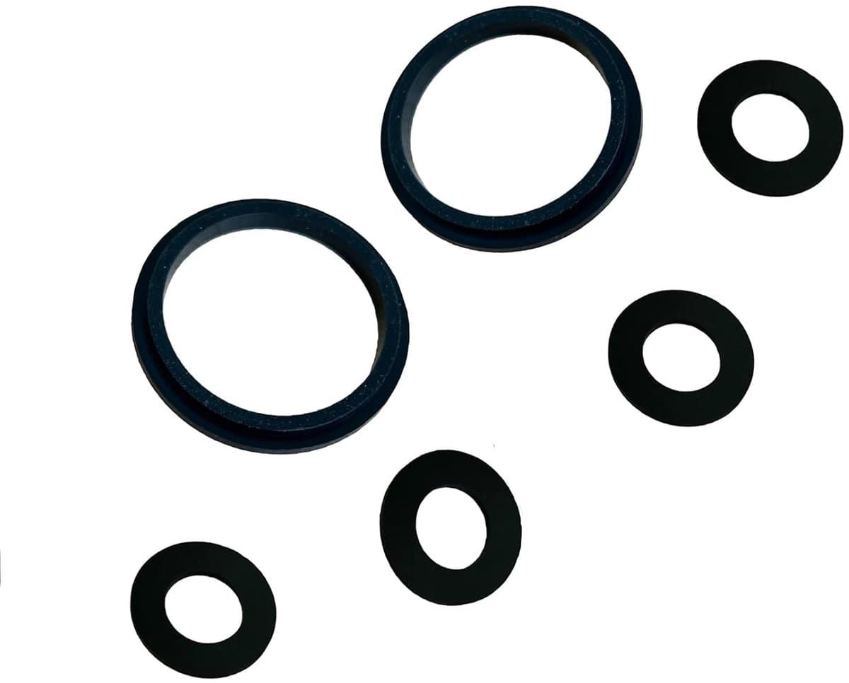 6 Stuks Connectorafdichtingen en Rubber Washers voor Lay Z Spa A/B/C Couplings - Duurzame Waterdichte Oplossing voor Spa's en Jacuzzi's