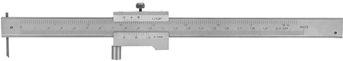 Tear Caliper 0-200 mm - RVS meetinstrument - Perfect voor houtbewerking en handwerk - Precisie en duurzaamheid - Handzaam ontwerp - Voo..