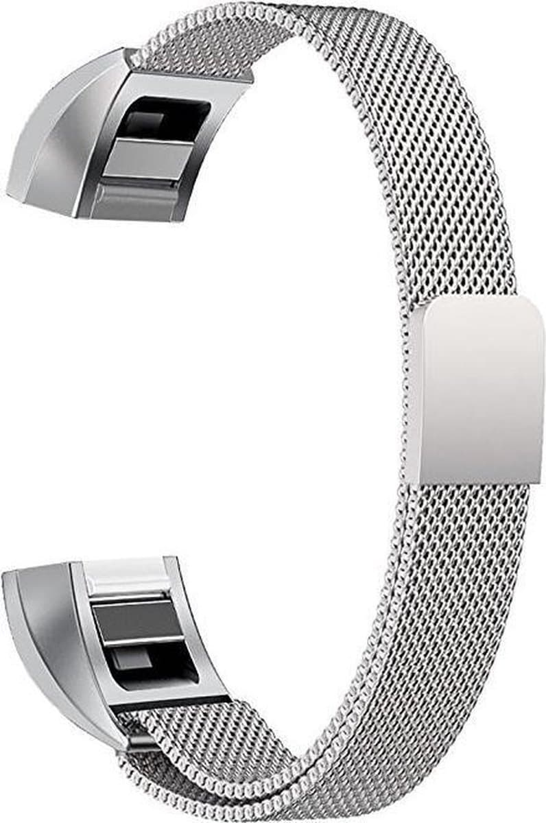 4You Webventures Milanees bandje - Fitbit Alta (HR) - Zilver