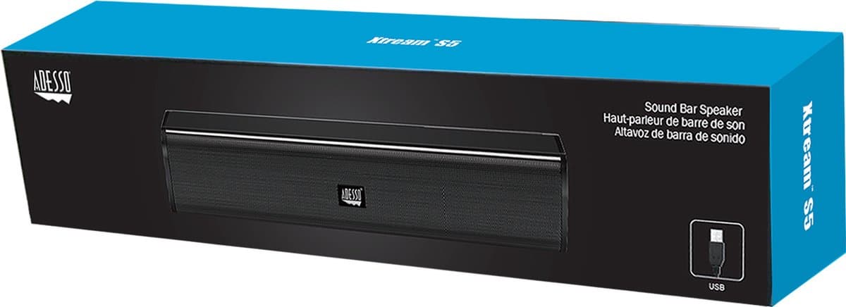 Xtream S5 - Soundbar Speaker - USB Aansluiting