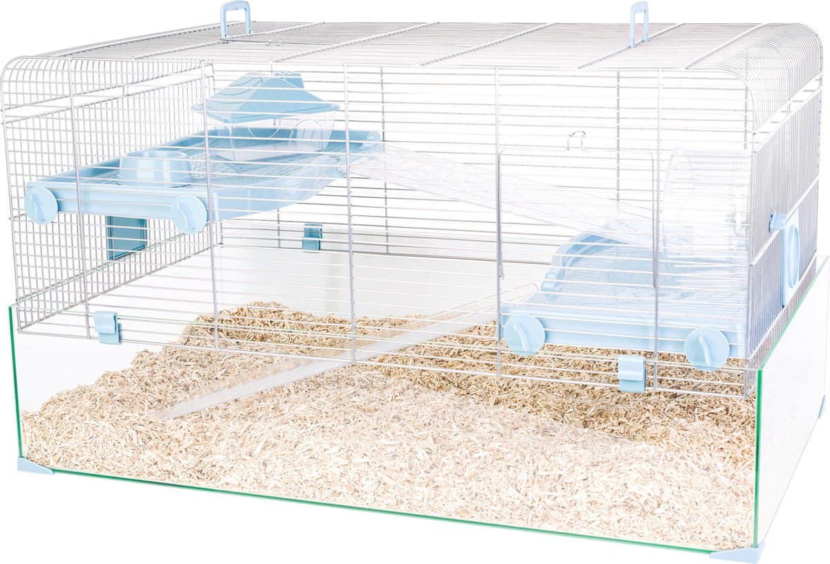 Zolux Panas 80 - Dierenverblijf - 79x48x45 cm Blauw
