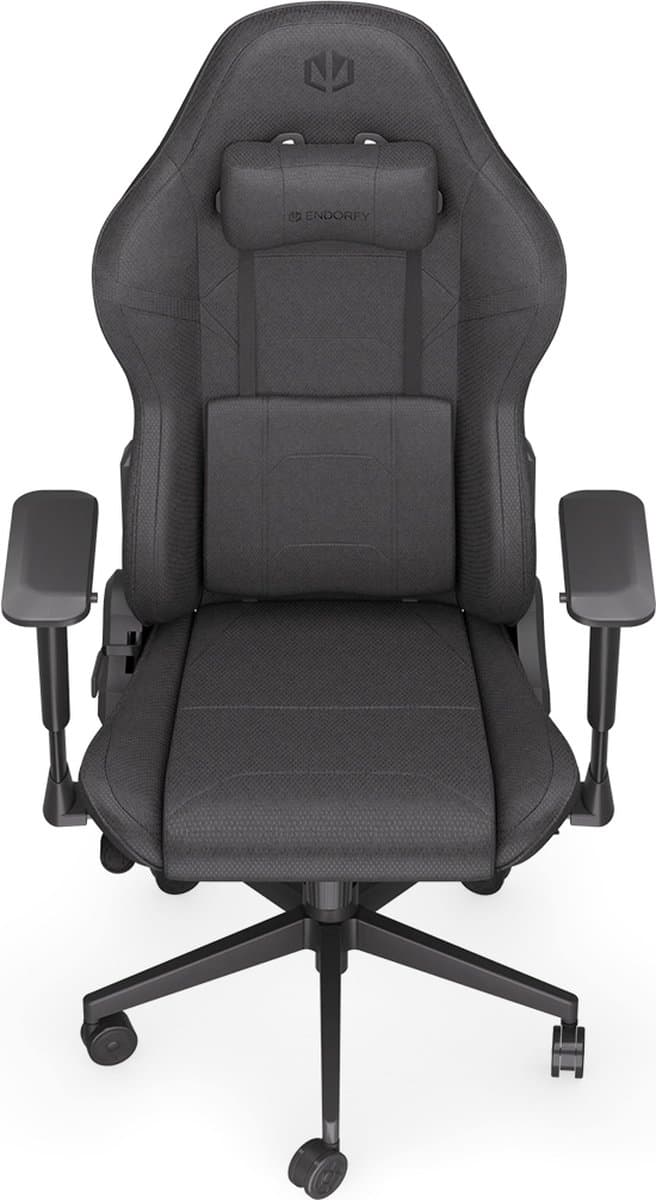 ENDORFY Scrim BK F Gaming leunstoel Zitgedeelte van mesh Zwart