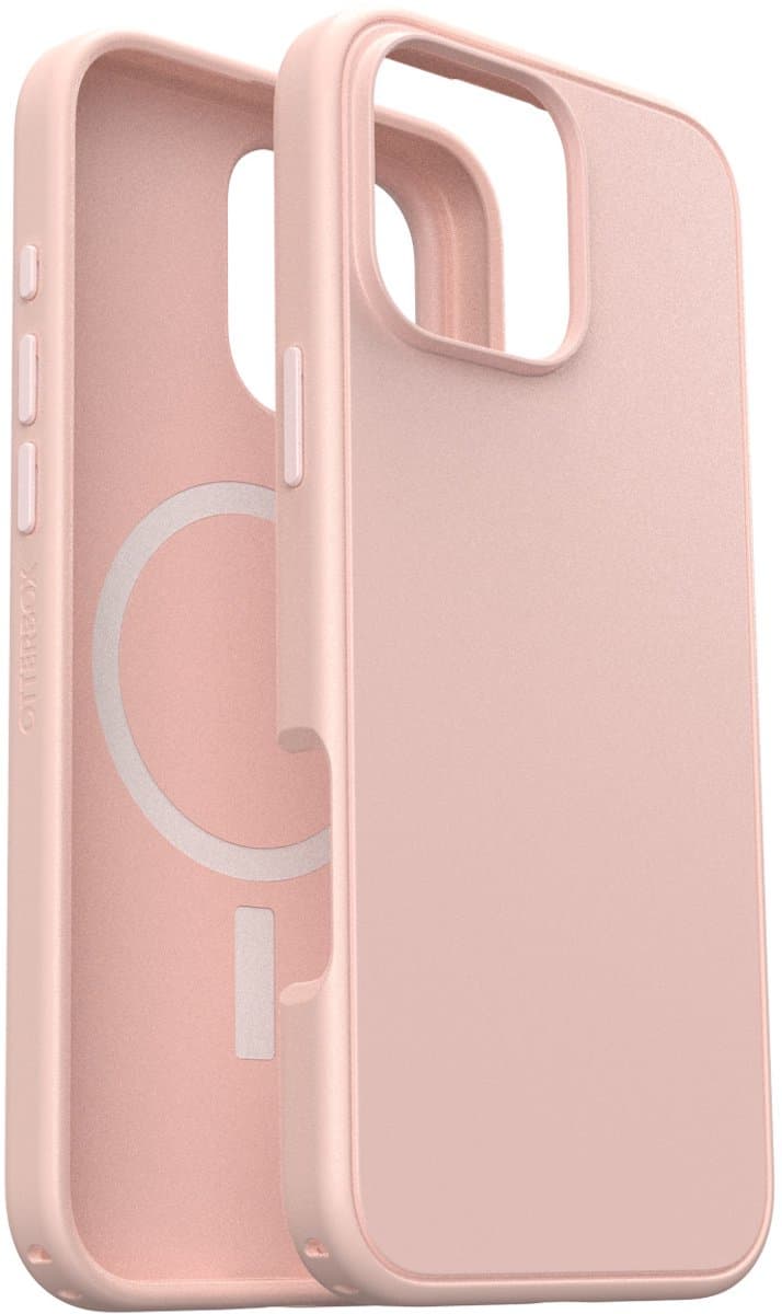 Otterbox Symmetry Apple iPhone 16 Pro Max Back Cover met MagSafe Magneet Roze
