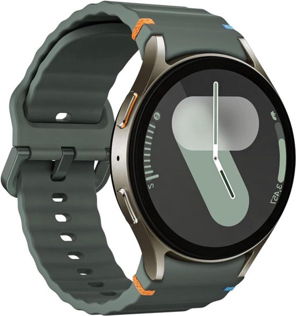 Sportband compatibel met Samsung Galaxy Watch 7 FE 6 5 4 Band 40 mm 44 mm/Watch 6 4 Classic Band 43 mm 47 mm 42 mm 46 mm/Watch 5 Pro Band 45 mm - zachte siliconen banden voor vrouwen en mannen.