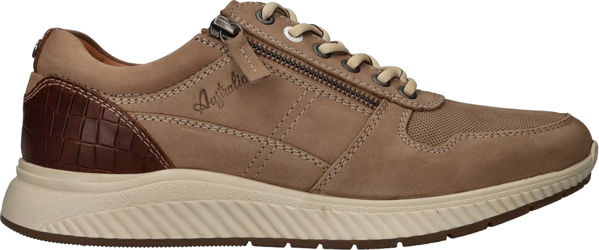 Heren Sneakers Australian Hurricane Nubuck Beige - Maat 41