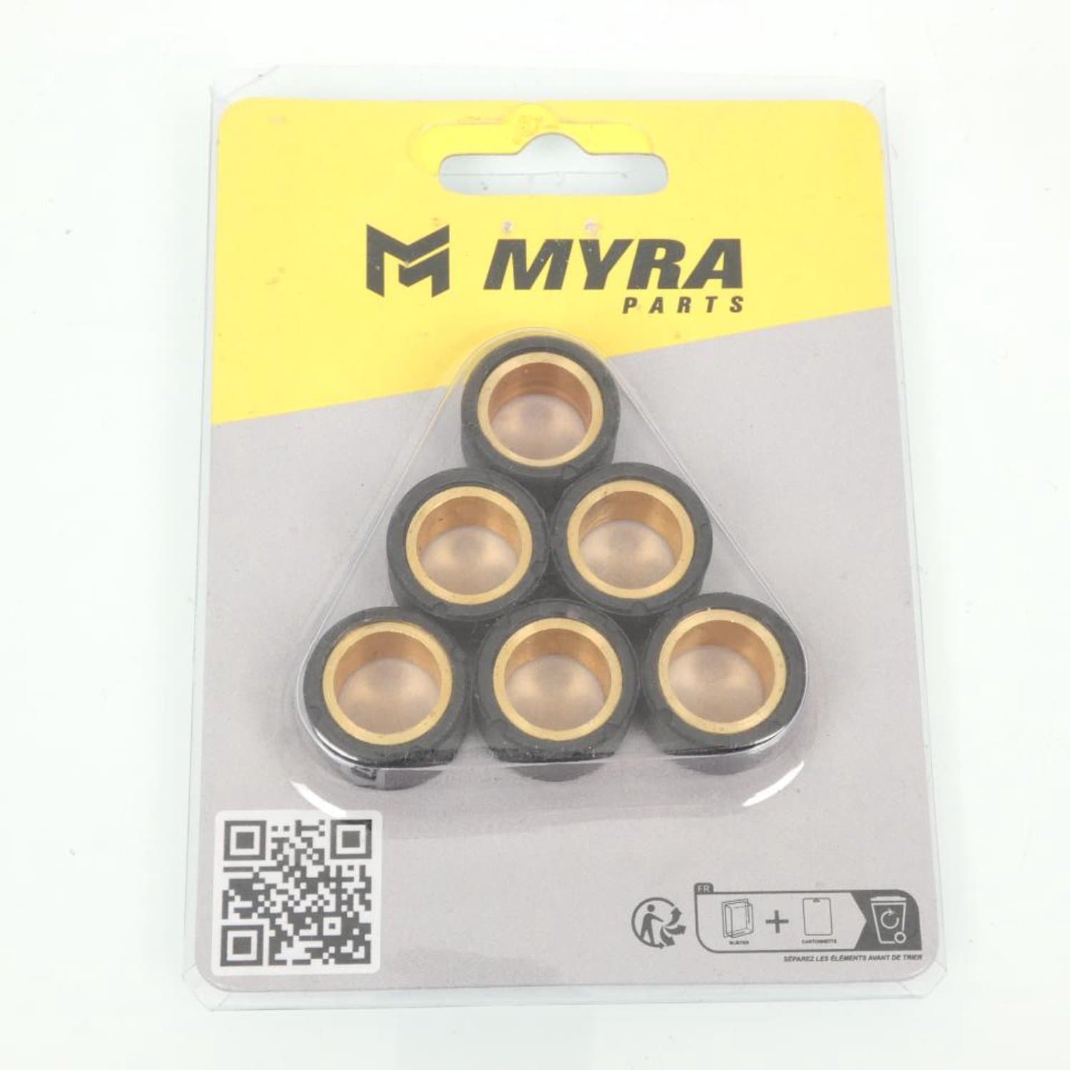 Galet rouleau de variateur Myra pour Scooter Yamaha 125 Tricity 2022 à 2024 Neuf