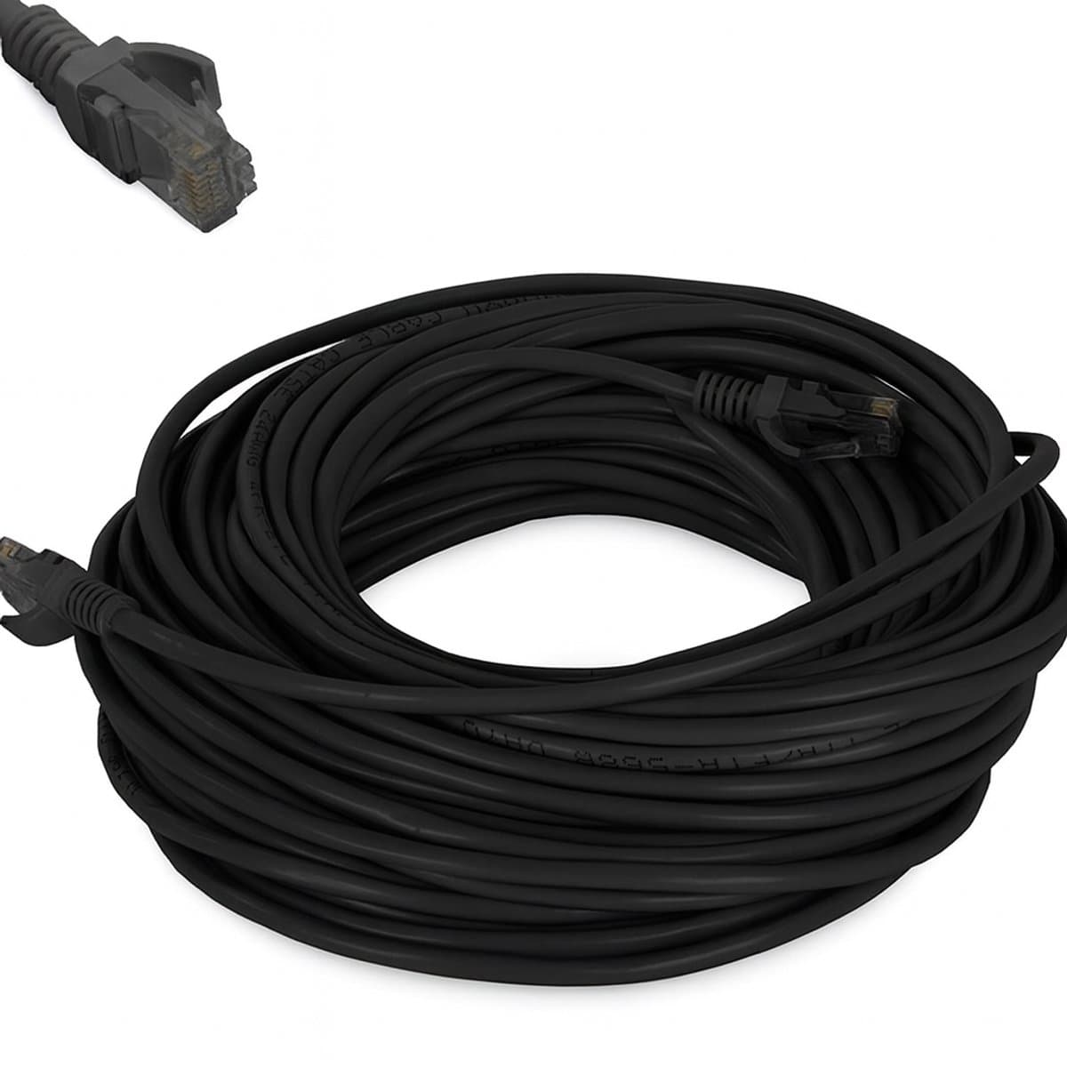 20 meter Lan Cable - Netwerkkabel / Internet kabel / UTP Kabel / CAT6 / Zwart