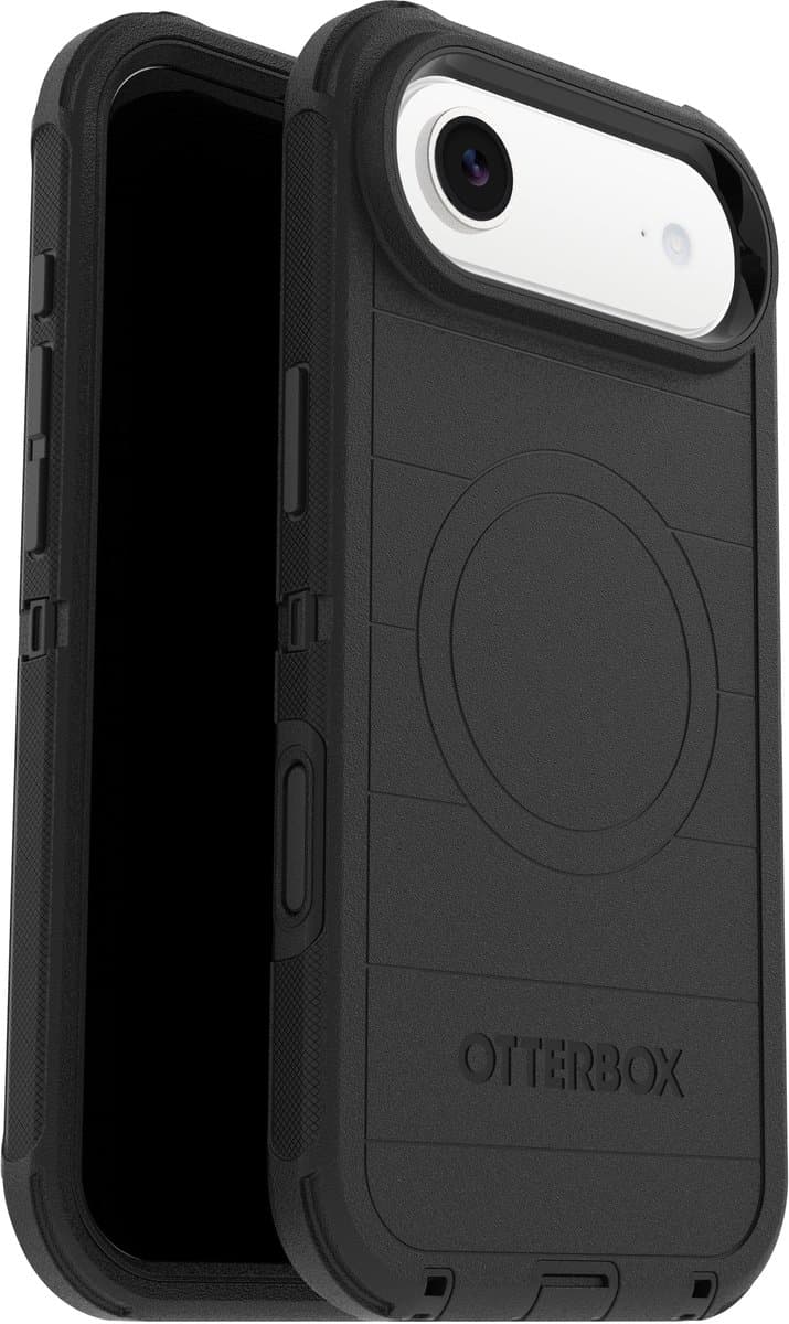Otterbox Defender Pro iPhone 17 Air Back Cover met MagSafe Magneet Zwart