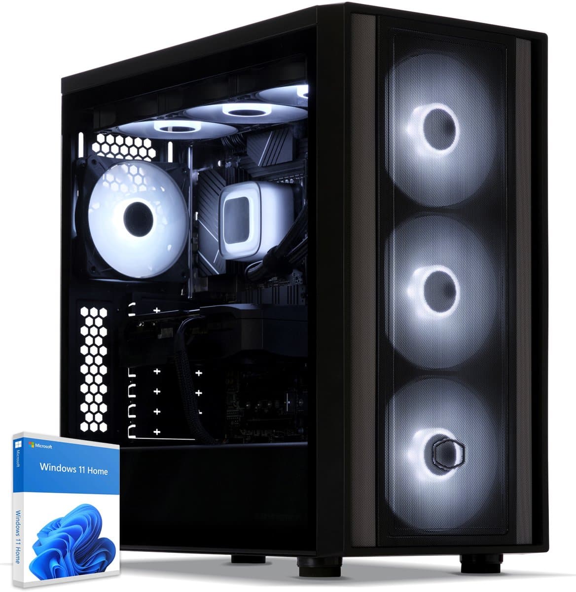 Sedatech Pro Gaming PC Waterkoeling Premium ATX • AMD Ryzen 7 9800X3D 8x 4.7GHz • Geforce RTX5090 • 32Gb DDR5 • 2Tb SSD M.2 • WiFi • Bluetooth, USB C 4.0 • Windows 11 • Desktop computer
