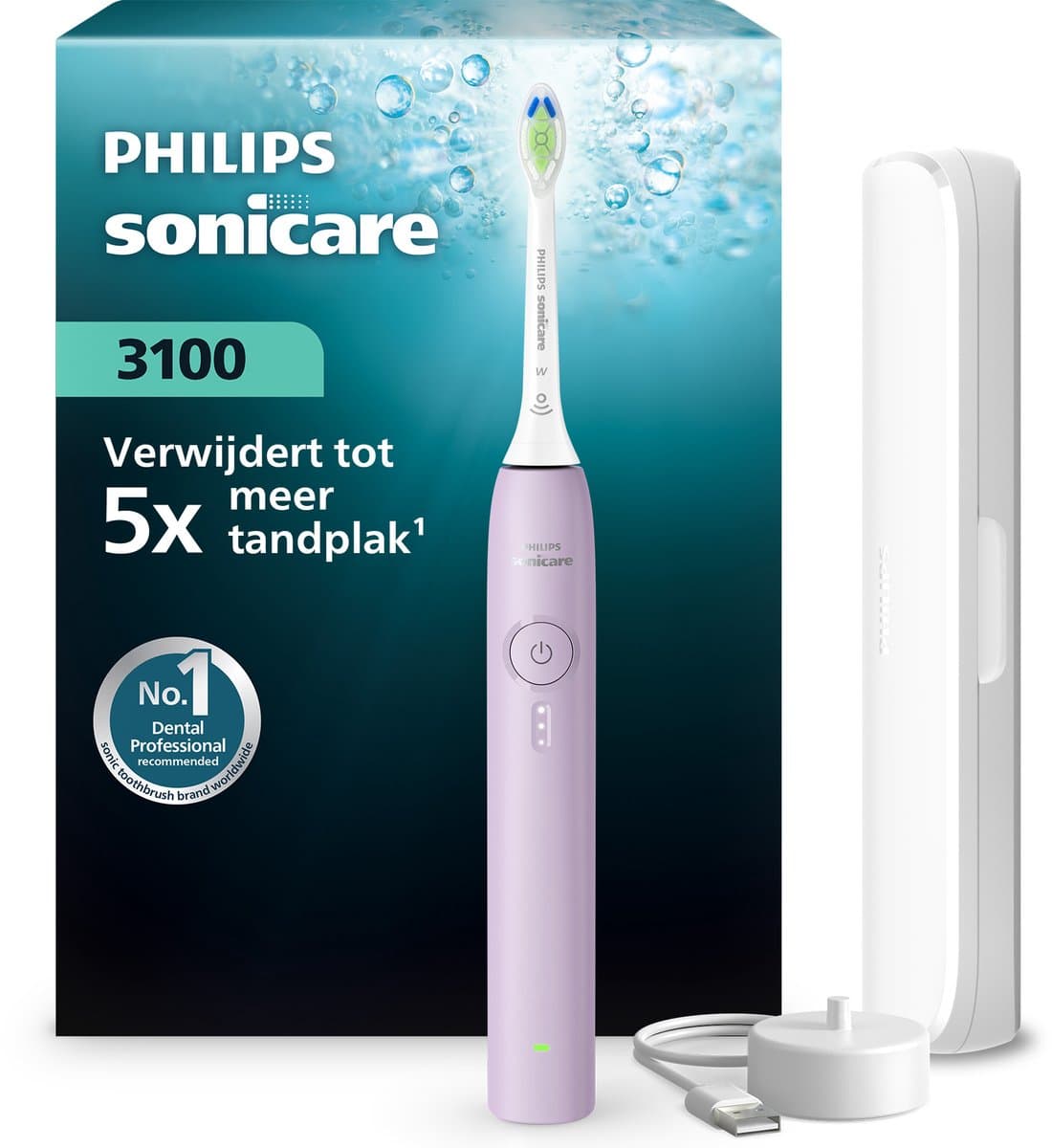 Philips Sonicare 3100 Series HX4033/27 Luxe Lila