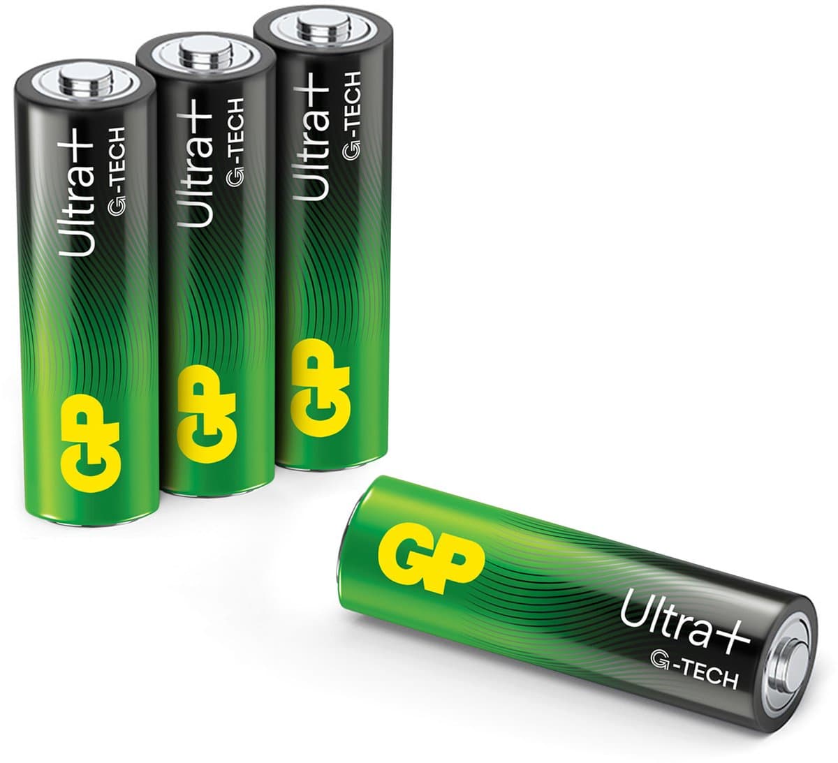 GP Ultra Plus Alkaline AA Batterijen - 4 stuks Batterijen AA