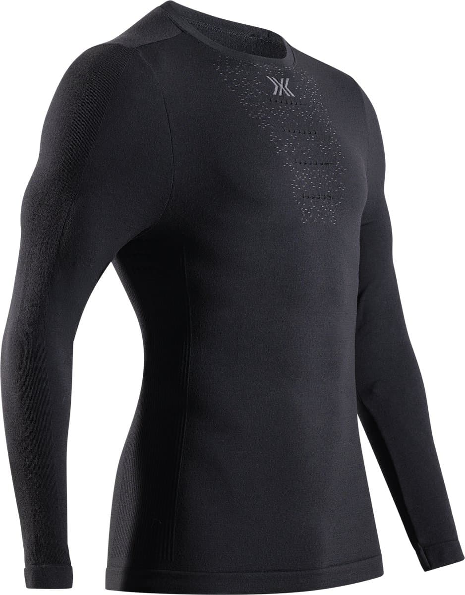 X-Bionic Mightywool Thermoshirt Lange Mouwen Heren X Black, Medium
